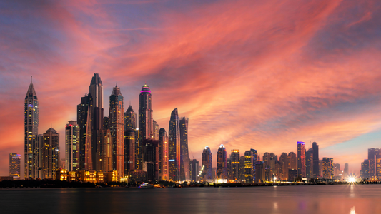 Dubai Marina Skyline